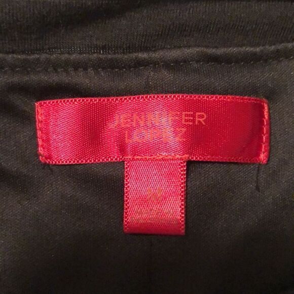 JL M Solid Black Diagonal Stripes Sleeveless Choker Front Keyhole Flare Dress - Picture 7 of 9